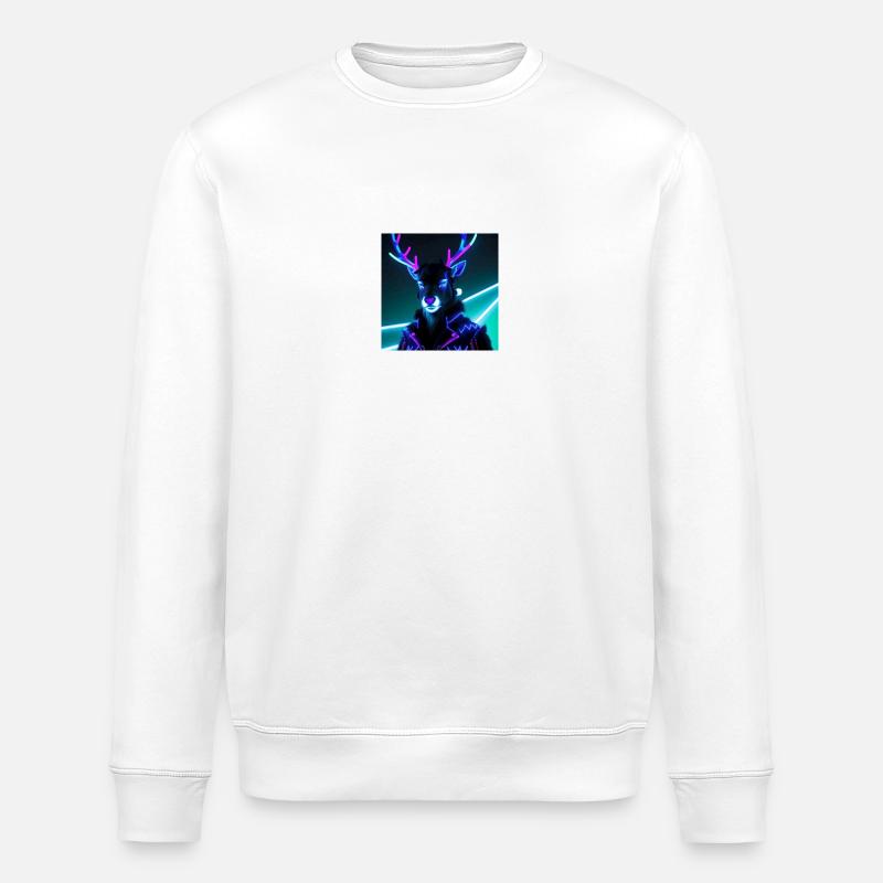 Fusion de rennes électriques - Sweat bio ROLLER Stanley/Stella Unisexe - blanc