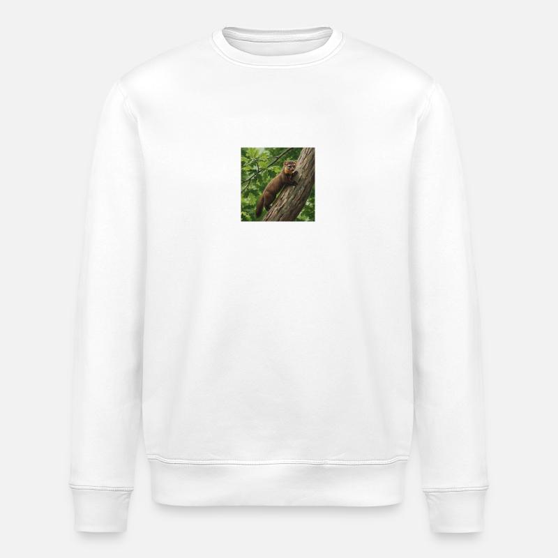 Martre - Sweat bio ROLLER Stanley/Stella Unisexe - blanc