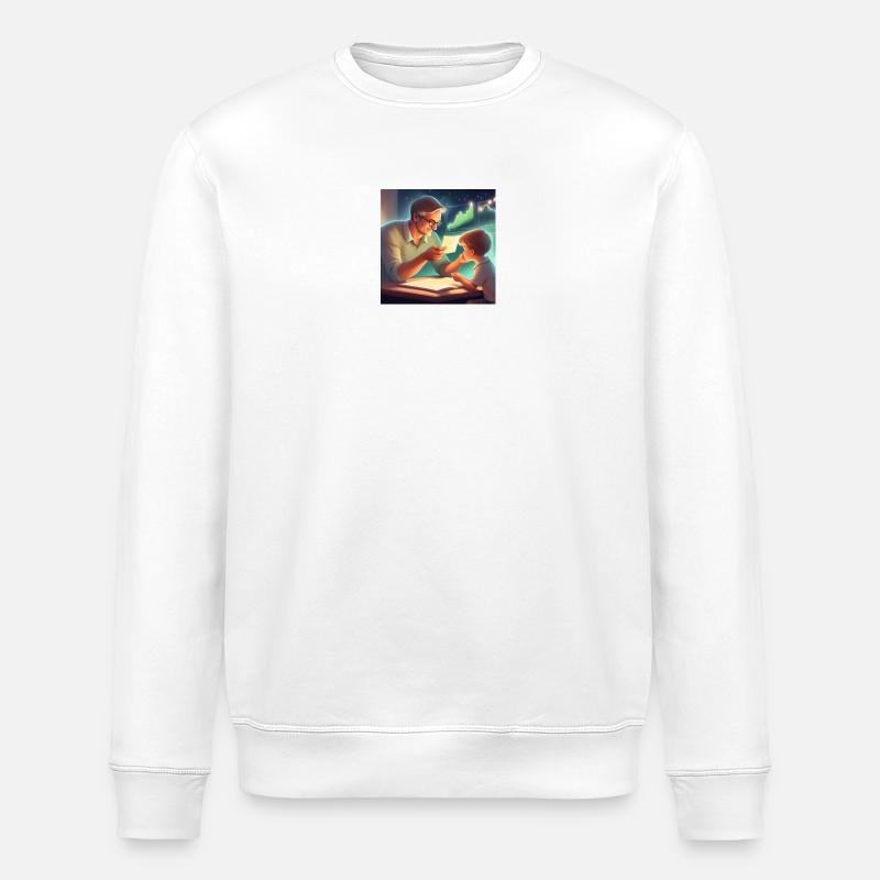 JensJensen - Sweat bio ROLLER Stanley/Stella Unisexe - blanc