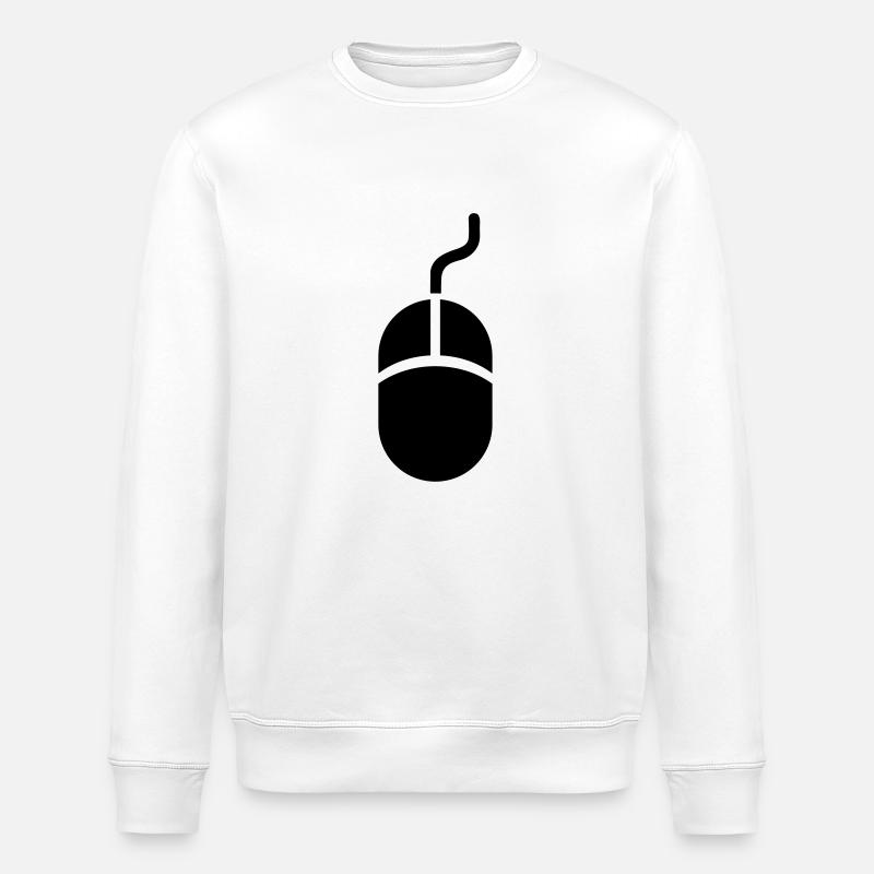 Maus - Stanley/Stella Unisex Bio-Sweatshirt ROLLER - Weiß
