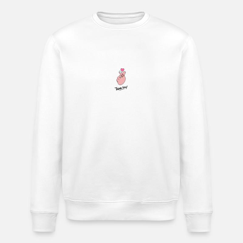 Love is Peace - Sweat bio ROLLER Stanley/Stella Unisexe - blanc