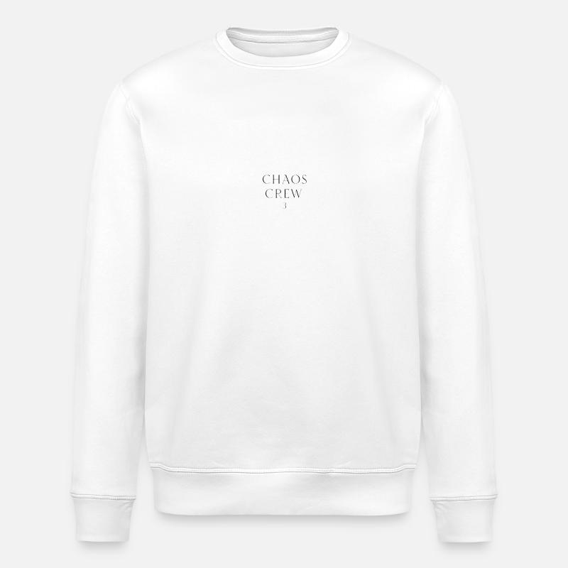Chaos Crew 3 - Stanley/Stella Unisex Bio-Sweatshirt ROLLER - Weiß