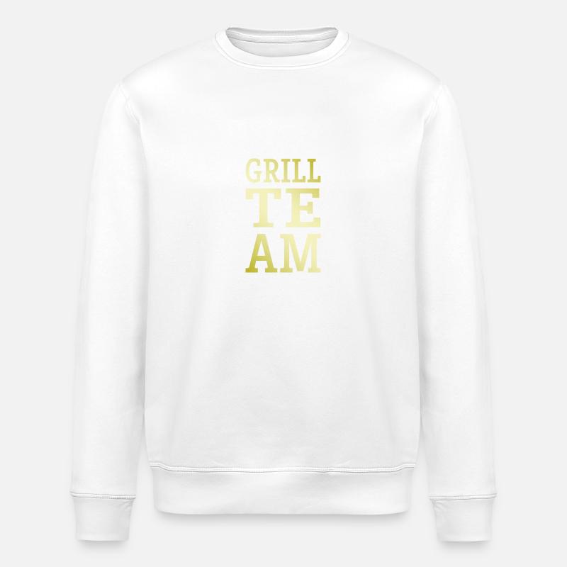 Équipe de grillades - Sweat bio ROLLER Stanley/Stella Unisexe - blanc