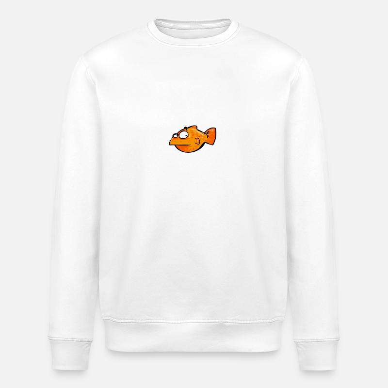 Fisch! - Stanley/Stella Unisex Bio-Sweatshirt ROLLER - Weiß