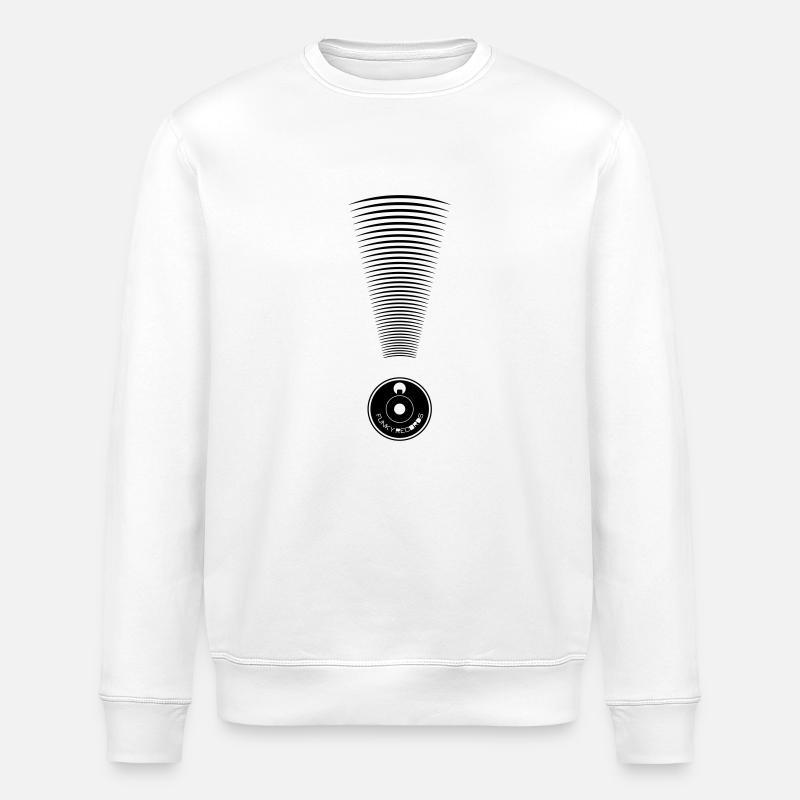 DJ - Schallplatte - Stanley/Stella Unisex Bio-Sweatshirt ROLLER - Weiß