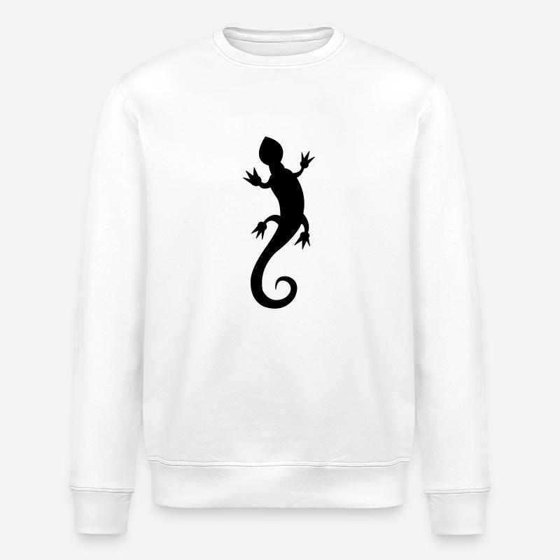 salamander - Stanley/Stella Unisex Bio-Sweatshirt ROLLER - Weiß