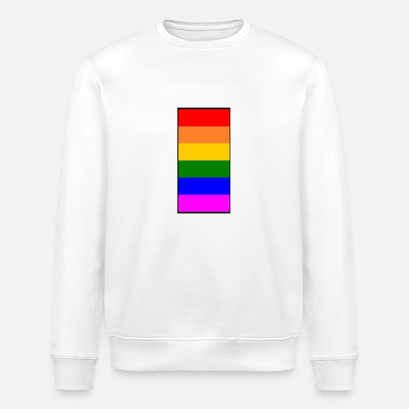 Lgbt - Stanley/Stella Unisex Bio-Sweatshirt ROLLER - Weiß