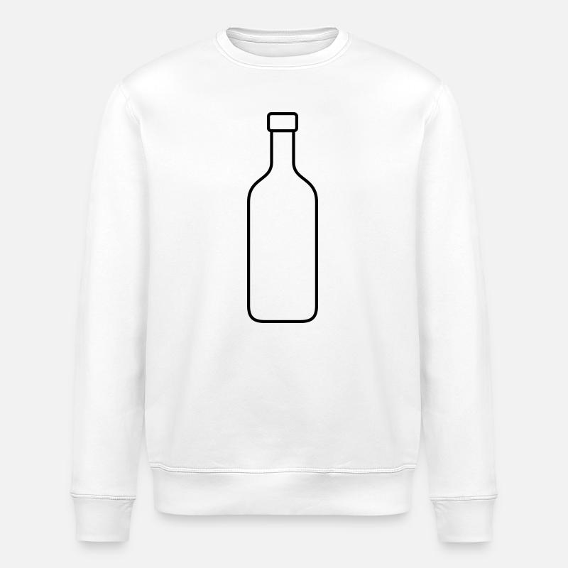 Bouteille - Sweat bio ROLLER Stanley/Stella Unisexe - blanc