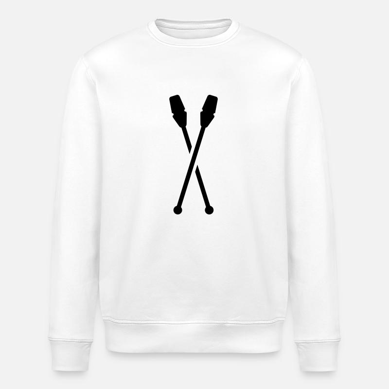 Gymnastik - Stanley/Stella Unisex Bio-Sweatshirt ROLLER - Weiß