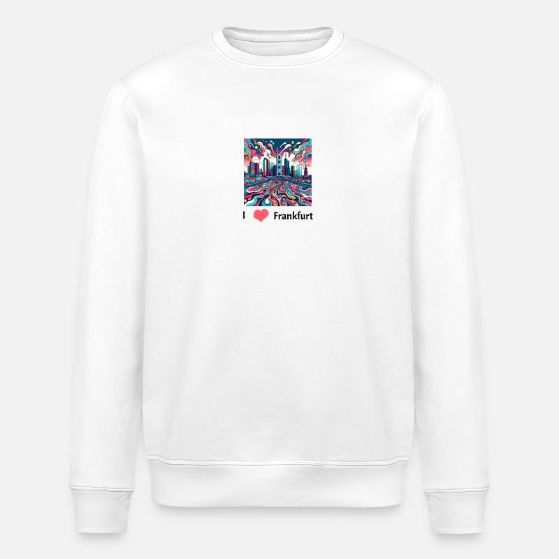 frankfurt - Stanley/Stella Unisex Bio-Sweatshirt ROLLER - Weiß