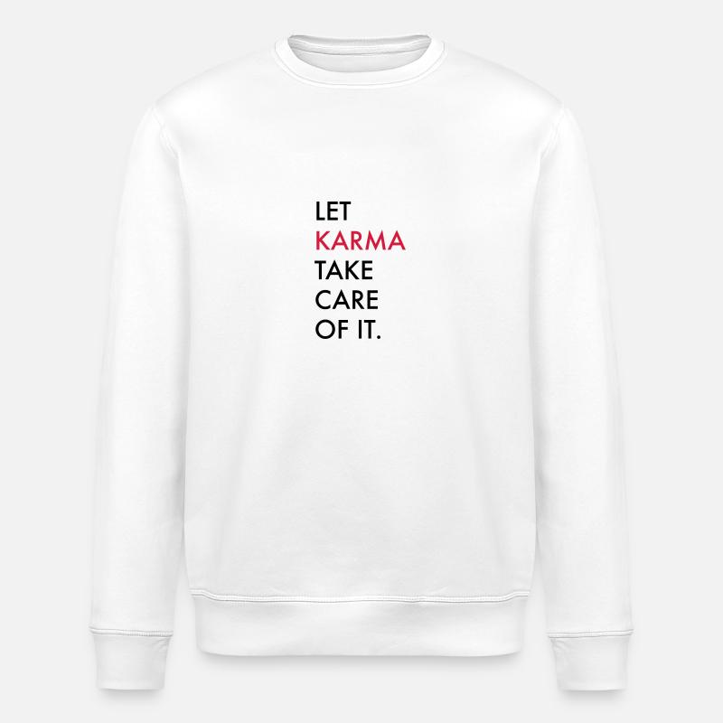 karma - Sweat bio ROLLER Stanley/Stella Unisexe - blanc
