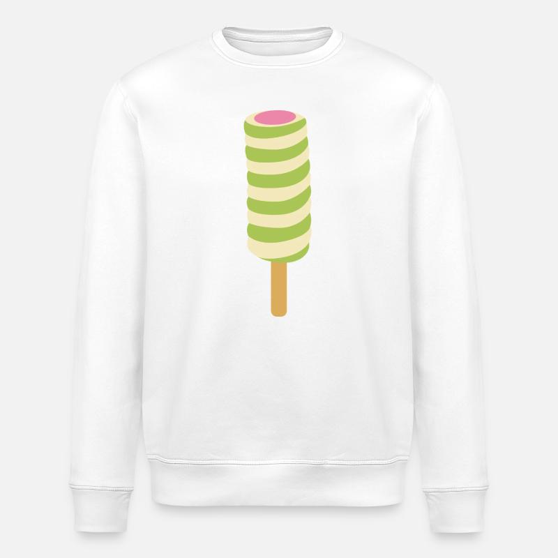 Spiraleis - Stanley/Stella Unisex Bio-Sweatshirt ROLLER - Weiß