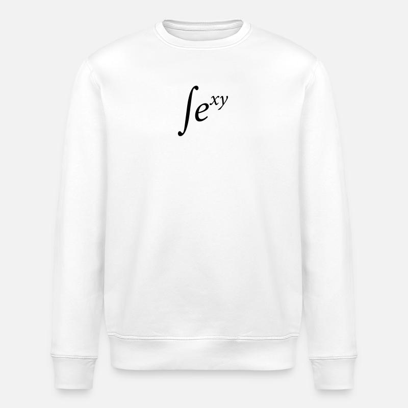 Math sexy - Sweat bio ROLLER Stanley/Stella Unisexe - blanc