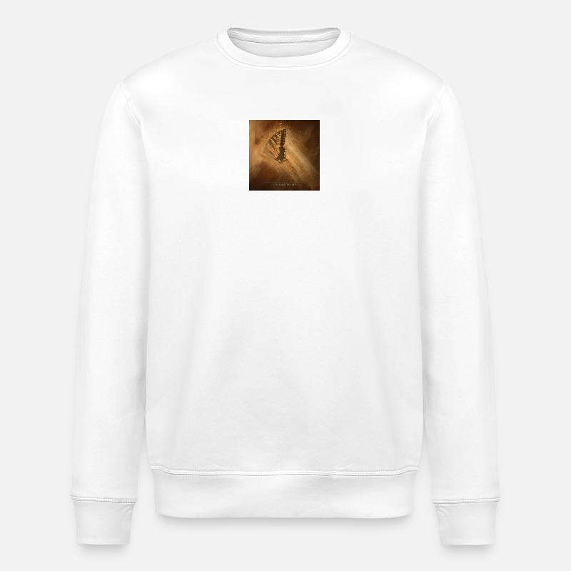 Butterfly Effekt 2 - Stanley/Stella Unisex Bio-Sweatshirt ROLLER - Weiß