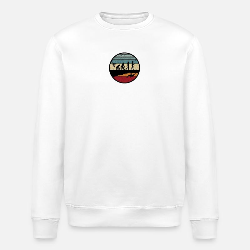 Voyage Sunset Evolution - Sweat bio ROLLER Stanley/Stella Unisexe - blanc