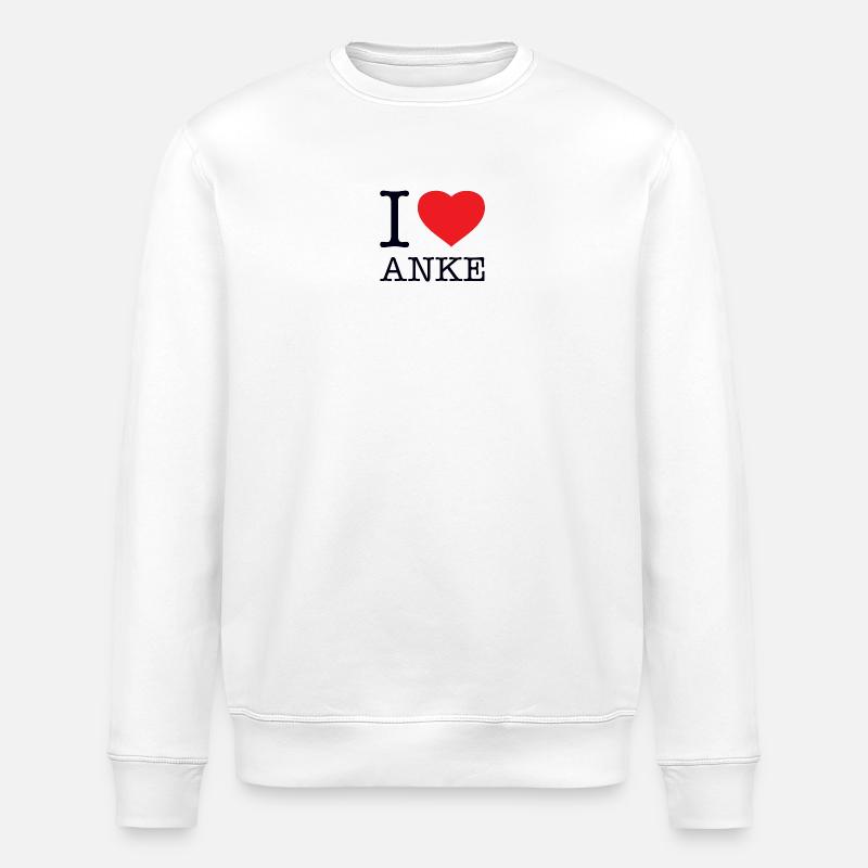 J’ADORE ANKE - Sweat bio ROLLER Stanley/Stella Unisexe - blanc