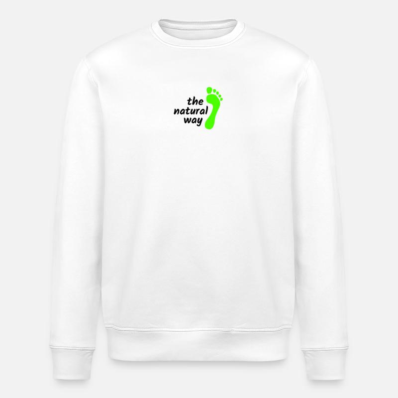 barfuß - the natural way 2023 - Stanley/Stella Unisex Bio-Sweatshirt ROLLER - Weiß