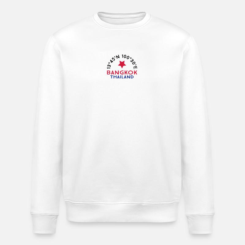 Bangkok - Stanley/Stella Unisex Bio-Sweatshirt ROLLER - Weiß