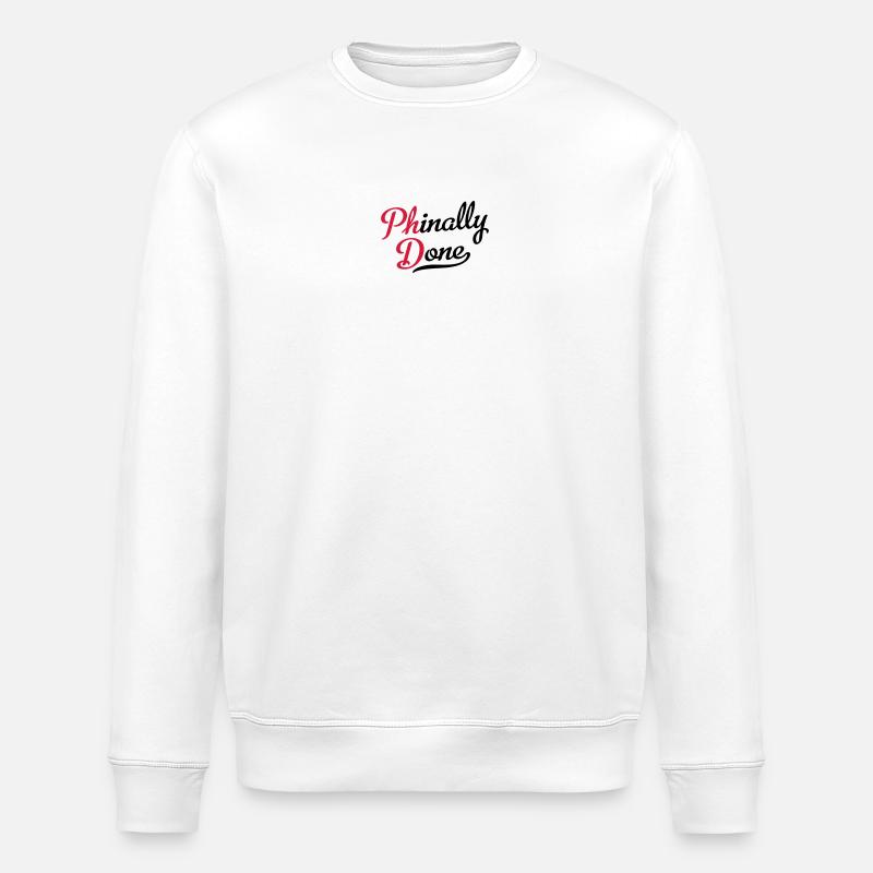 Doktortitel - Stanley/Stella Unisex Bio-Sweatshirt ROLLER - Weiß
