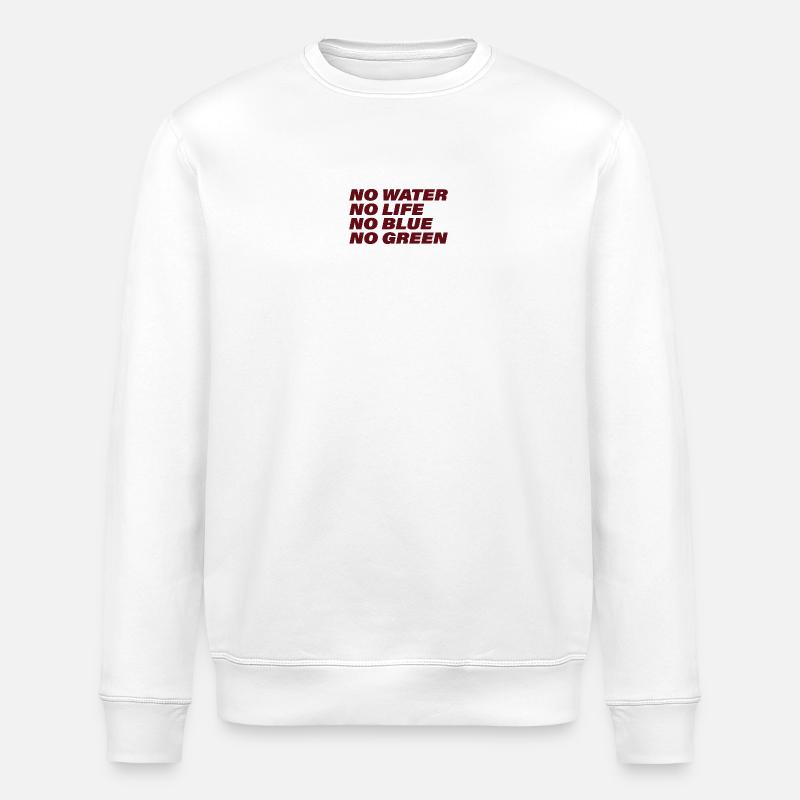 WATER - Stanley/Stella Unisex Bio-Sweatshirt ROLLER - Weiß