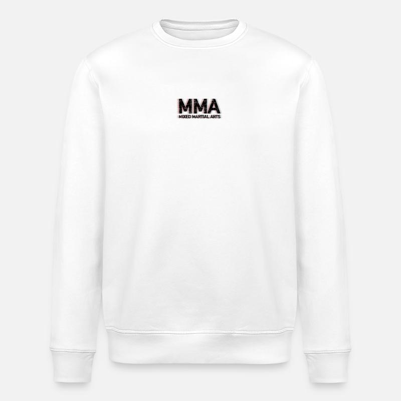 Mixed Martial Arts MMA - Stanley/Stella Unisex Bio-Sweatshirt ROLLER - Weiß