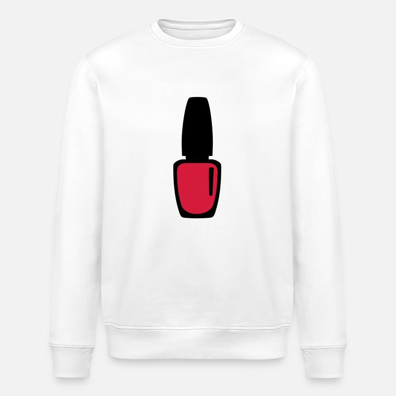 Vernis à ongles - Sweat bio ROLLER Stanley/Stella Unisexe - blanc