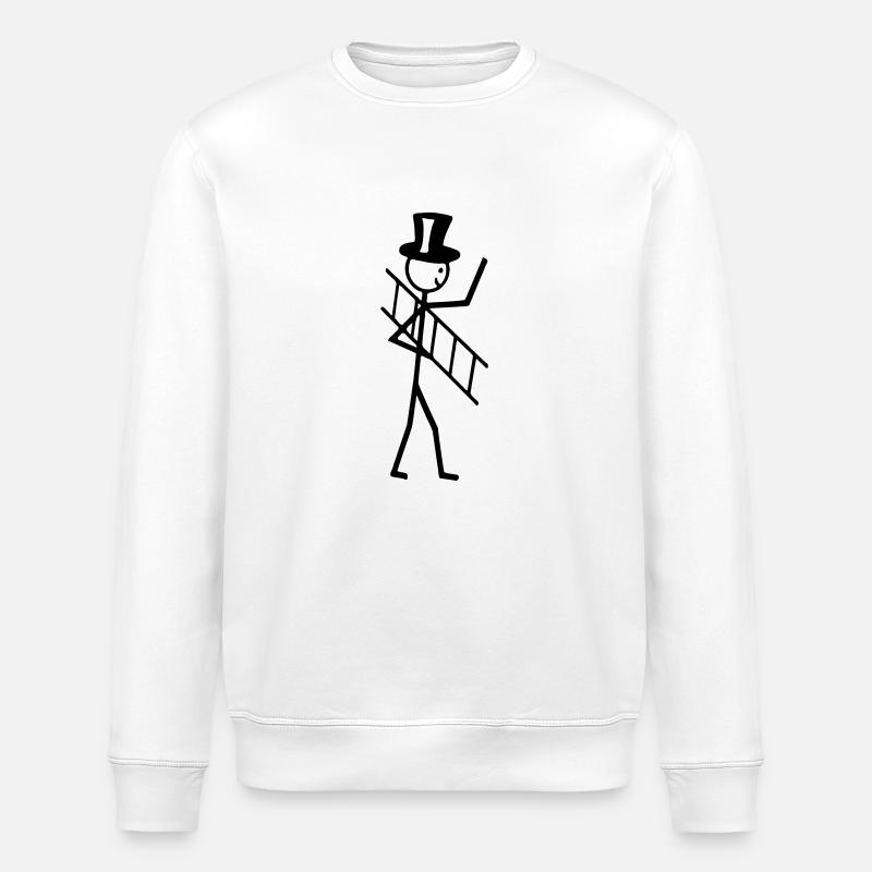 Schornsteinfeger - Stanley/Stella Unisex Bio-Sweatshirt ROLLER - Weiß