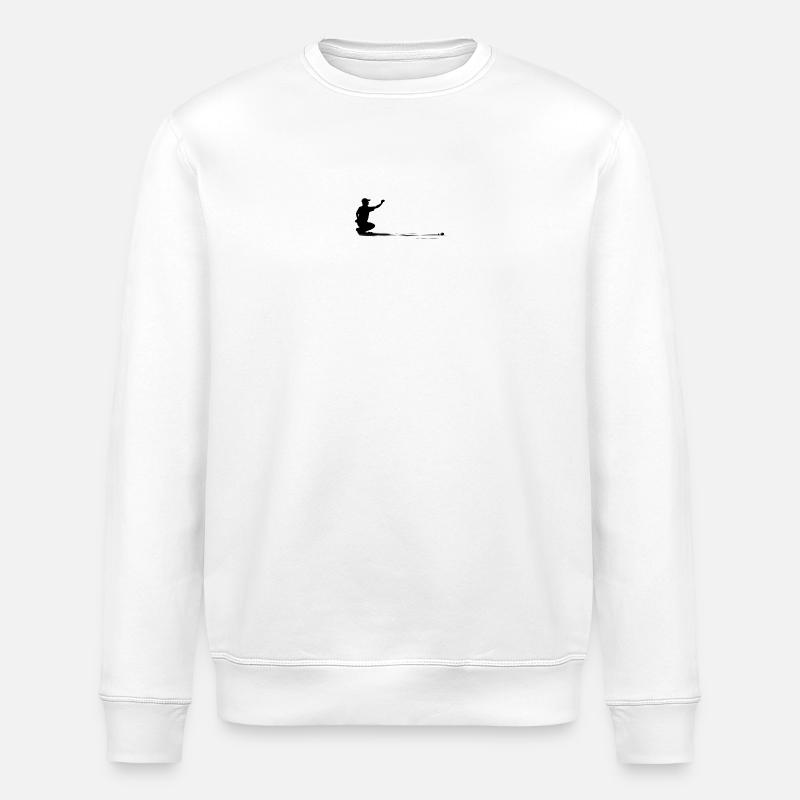 PETANQUE - Stanley/Stella Unisex Bio-Sweatshirt ROLLER - Weiß