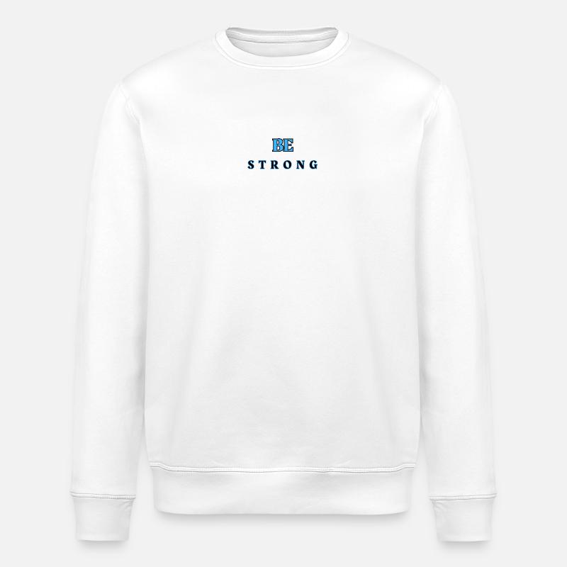Sei STARK 6 - Stanley/Stella Unisex Bio-Sweatshirt ROLLER - Weiß