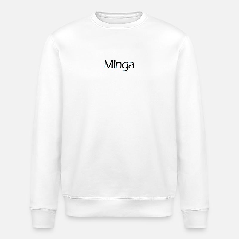 Minga - Stanley/Stella Unisex Bio-Sweatshirt ROLLER - Weiß