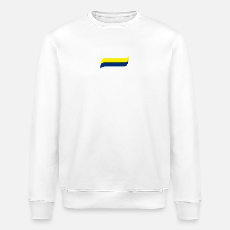 Sari Lacivert - Stanley/Stella Unisex Bio-Sweatshirt ROLLER - Weiß