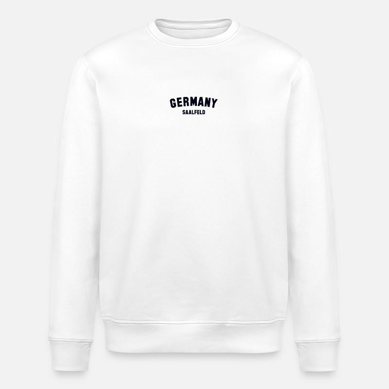 SAALFELD Germany - Stanley/Stella Unisex Bio-Sweatshirt ROLLER - Weiß