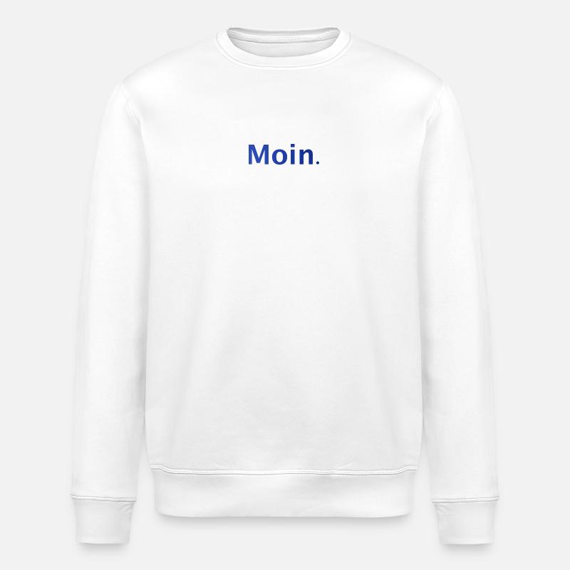 Moin. - Stanley/Stella Unisex Bio-Sweatshirt ROLLER - Weiß