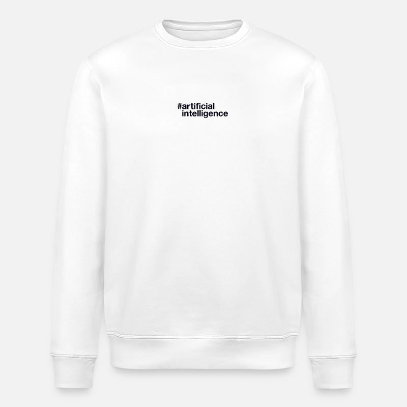 Artificial Intelligence Ki - Stanley/Stella Unisex Bio-Sweatshirt ROLLER - Weiß
