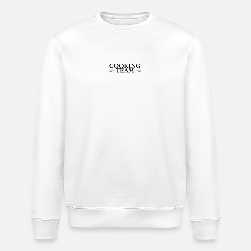 Team Cooking - Stanley/Stella Unisex Bio-Sweatshirt ROLLER - Weiß