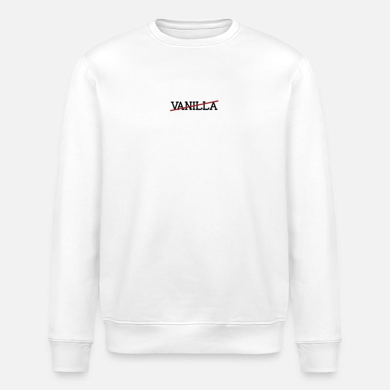 Pas de vanille - Sweat bio ROLLER Stanley/Stella Unisexe - blanc