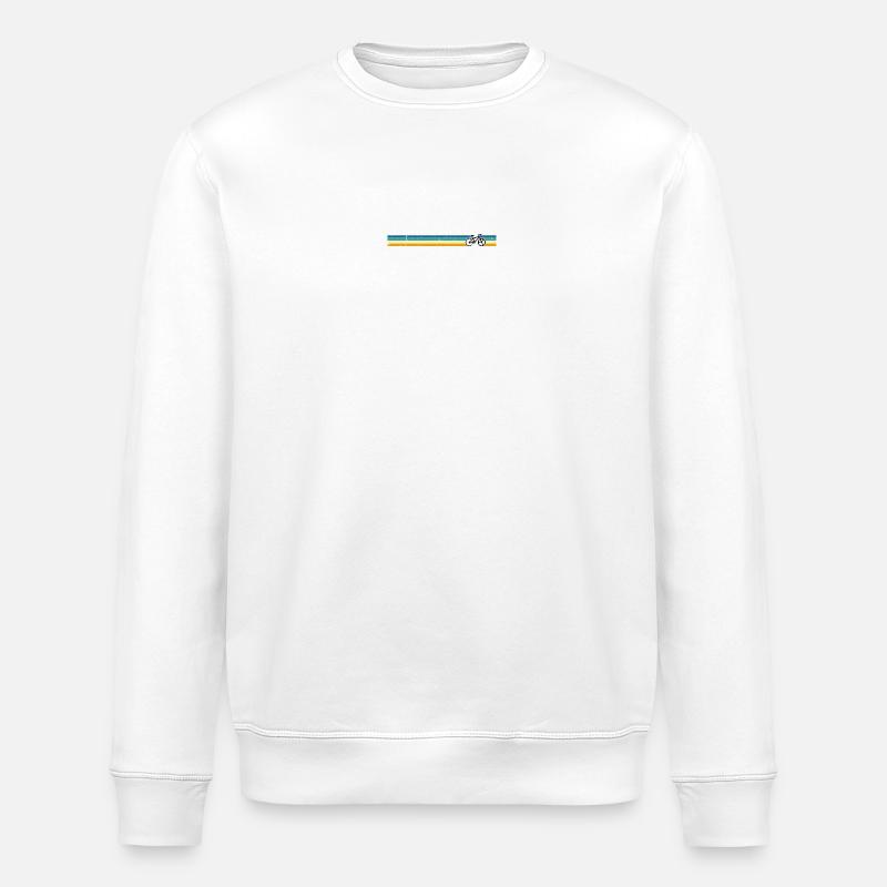 Please upload design - Stanley/Stella ROLLER Unisex Organic Sweatshirt - white