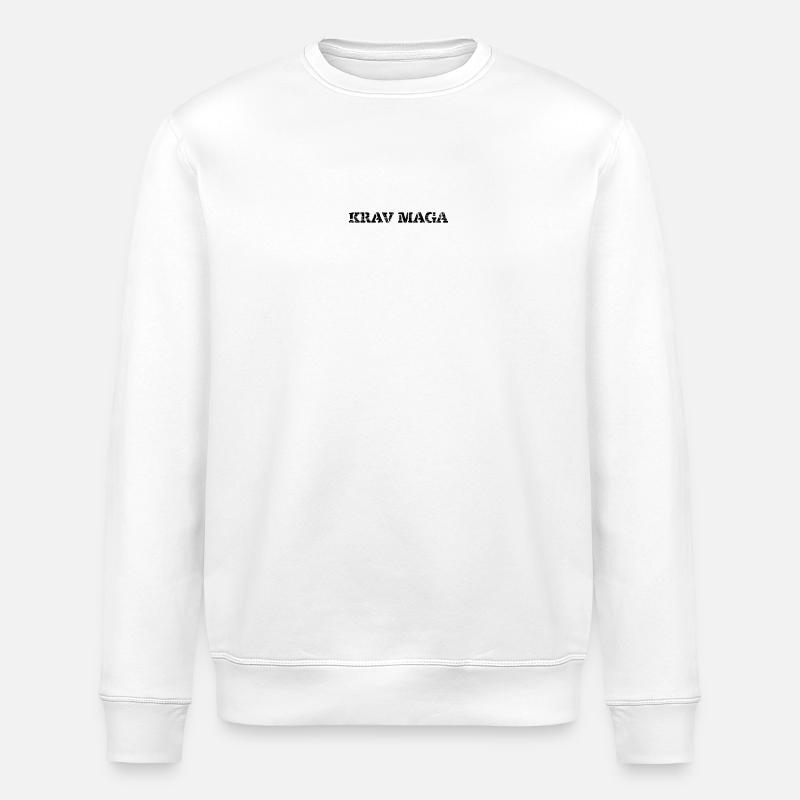 Krav Maga - Stanley/Stella Unisex Bio-Sweatshirt ROLLER - Weiß