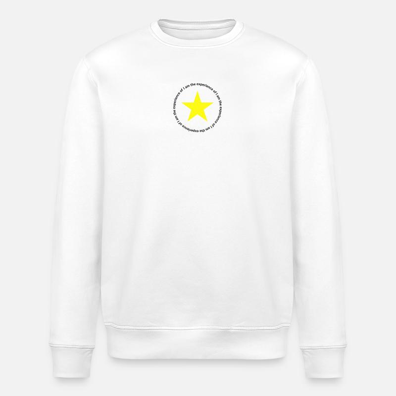 Mantric 2 — I am - Stanley/Stella Unisex Bio-Sweatshirt ROLLER - Weiß