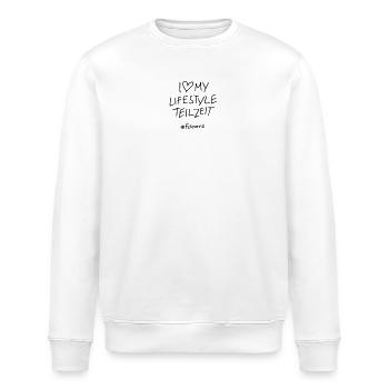 Lifestyle Teizeit - Stanley/Stella Unisex Bio-Sweatshirt ROLLER - Weiß - Vorne - Nik (191cm)