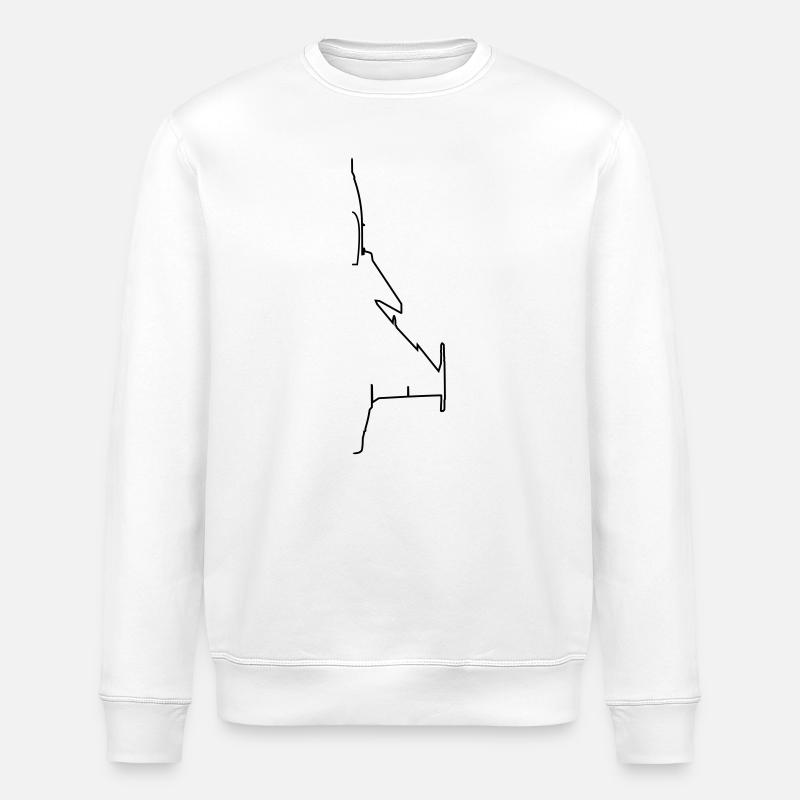Avion - Sweat bio ROLLER Stanley/Stella Unisexe - blanc