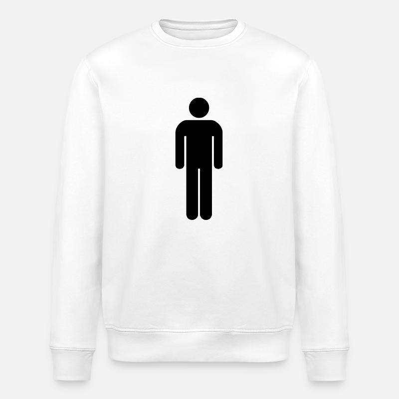 Homme - Stanley/Stella Unisex Bio-Sweatshirt ROLLER - Weiß