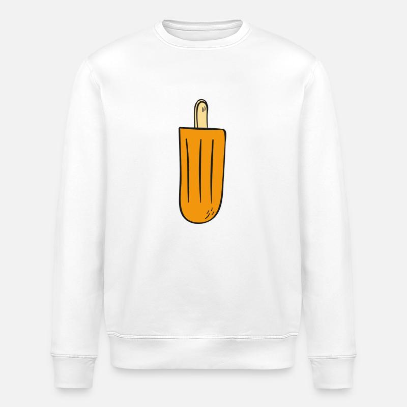 Eis am Stiel - Stanley/Stella Unisex Bio-Sweatshirt ROLLER - Weiß