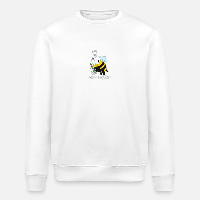 bee soffen - Stanley/Stella Unisex Bio-Sweatshirt ROLLER - Weiß