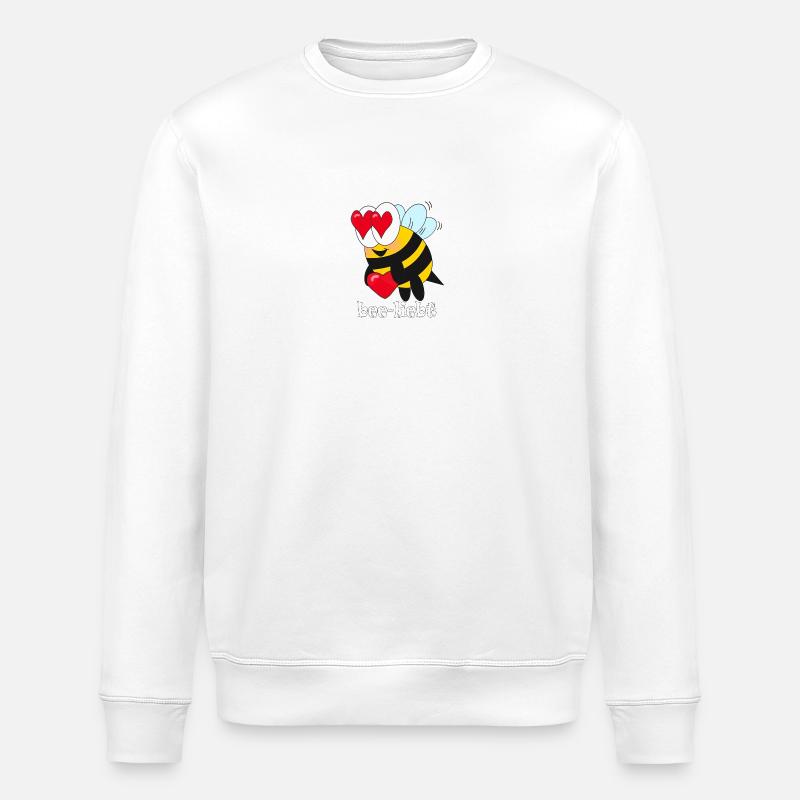 bee liebt - Stanley/Stella Unisex Bio-Sweatshirt ROLLER - Weiß
