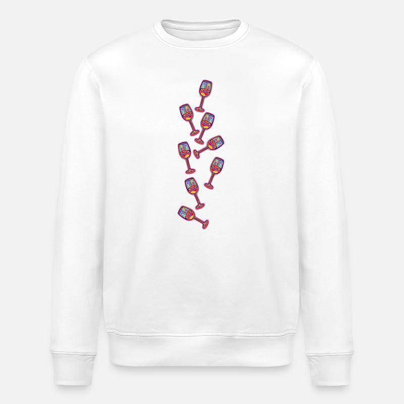 Weinglas Sektglas Symbol Wein - Sweat bio ROLLER Stanley/Stella Unisexe - blanc