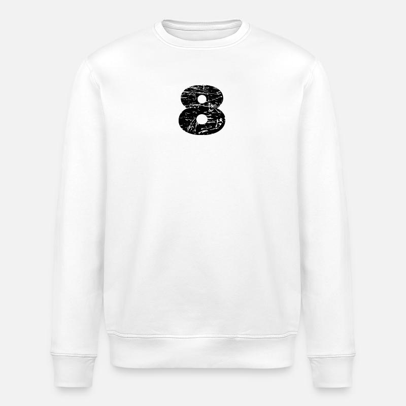 8 - Sweat bio ROLLER Stanley/Stella Unisexe - blanc