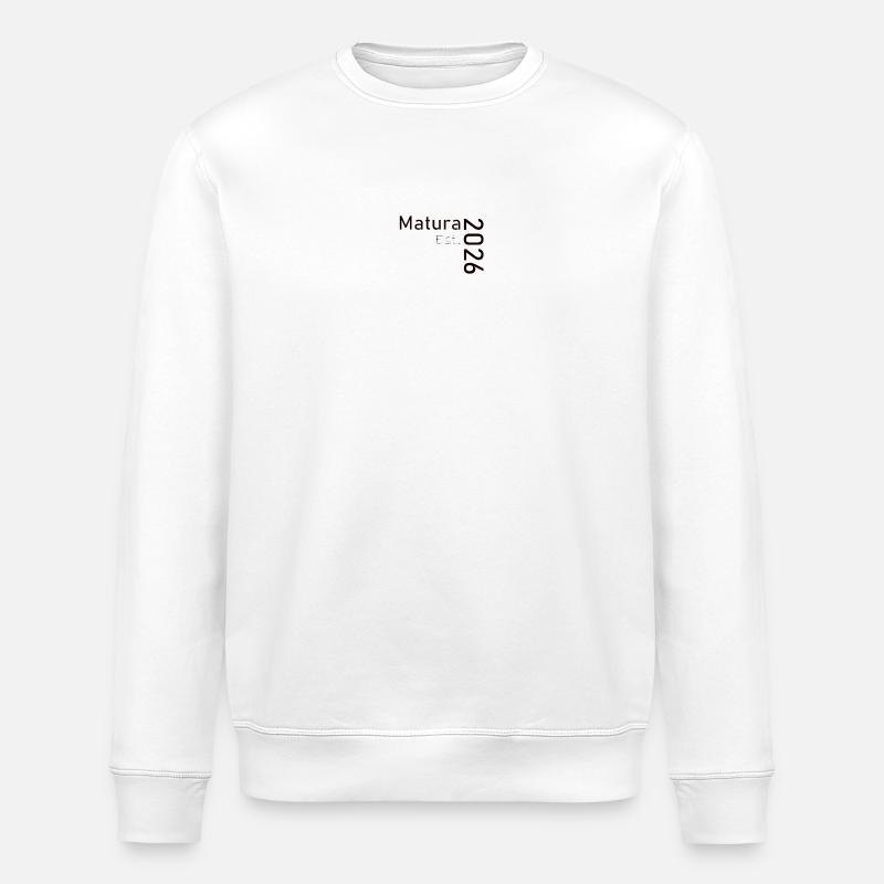 Matura 2026 Est. Design - Sweat bio ROLLER Stanley/Stella Unisexe - blanc