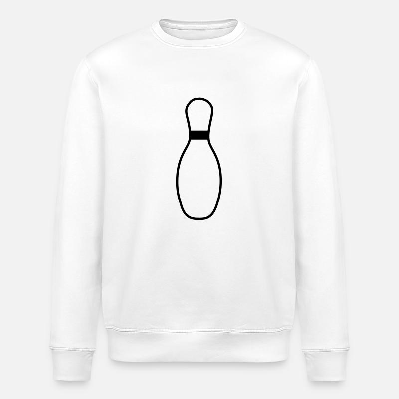 Bowling - Sweat bio ROLLER Stanley/Stella Unisexe - blanc