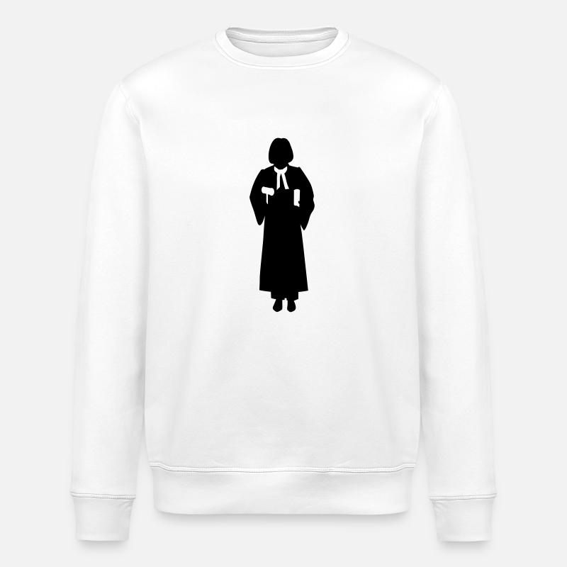 Taxatrice - Sweat bio ROLLER Stanley/Stella Unisexe - blanc